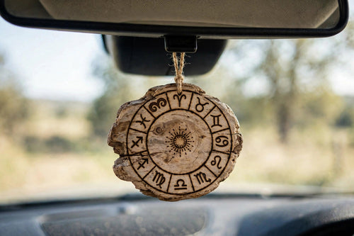 Car-Mirror Emblem - Doodle-Wood