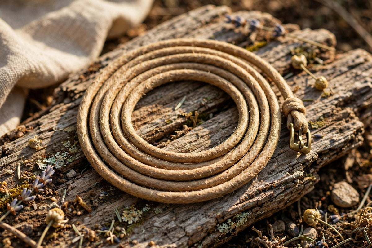 Hemp Lace Necklace - Doodle-Wood