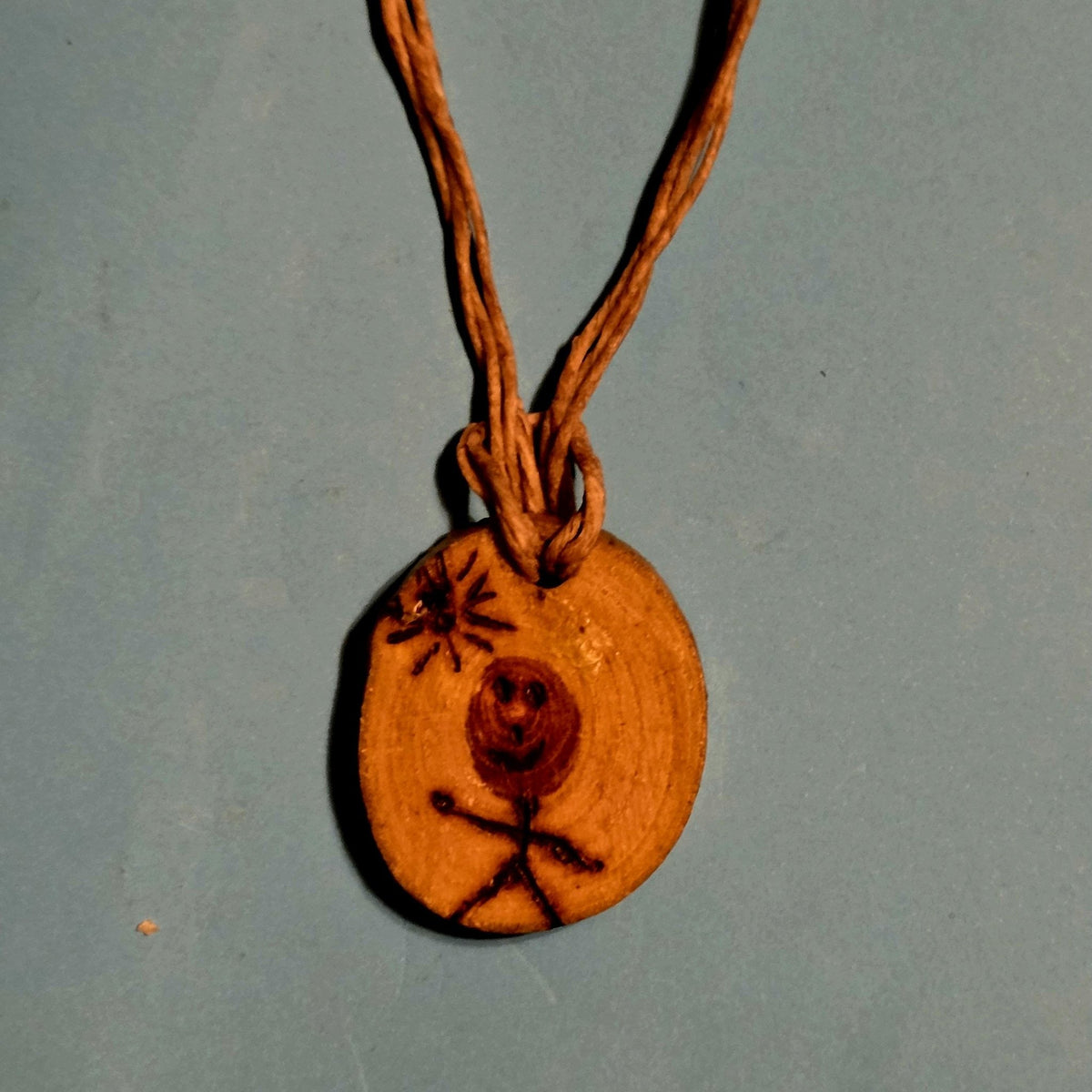 Midmodern No. 0017 - Sun Figure - Doodle-Wood