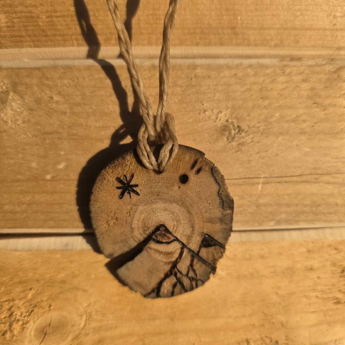 Mountain of Dreams No. 0003 — Star & Moon - Doodle-Wood