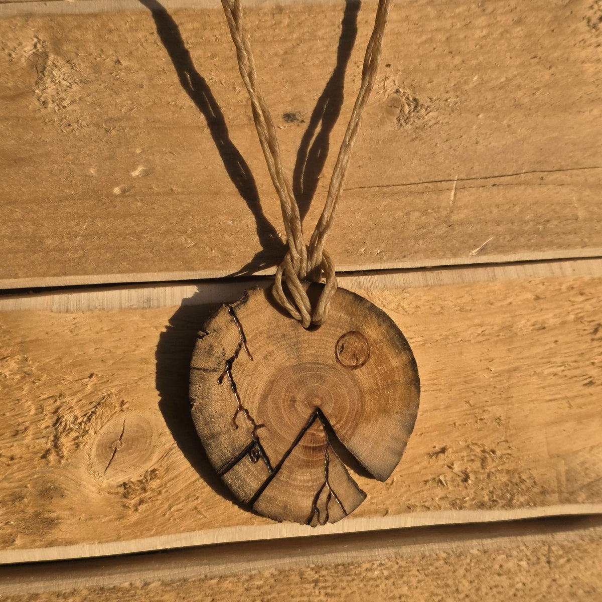 Mountain of Dreams No. 0011 — Lightning & Moon - Doodle-Wood
