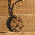 Mountain of Dreams No. 0017 — Moon & Star - Doodle-Wood