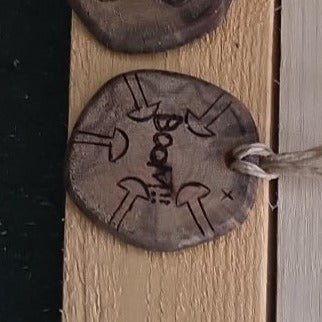 Mushroom Pendant — First Edition - Doodle-Wood