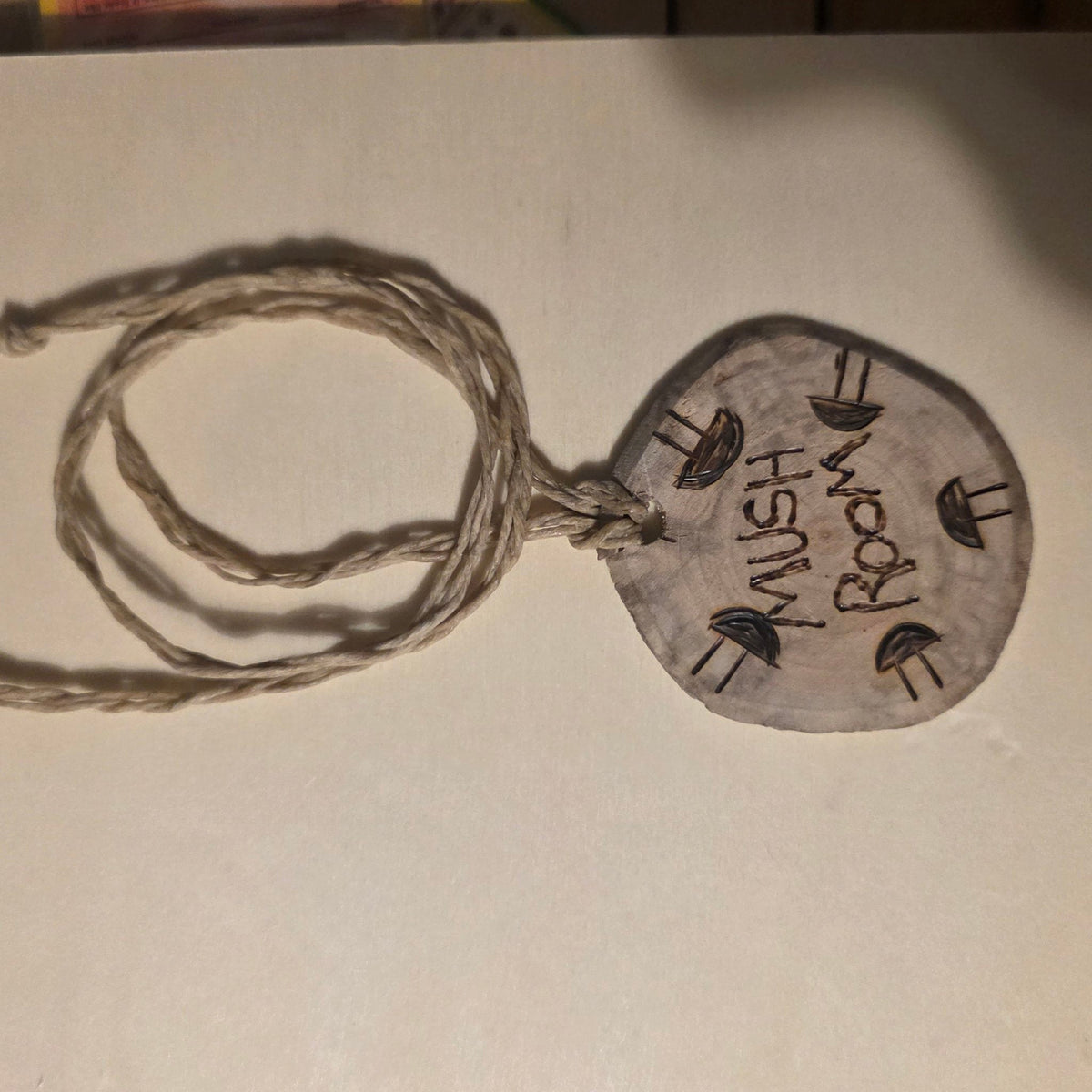 Mushroom Pendant — First Edition, No. 9 of 9 - Doodle-Wood