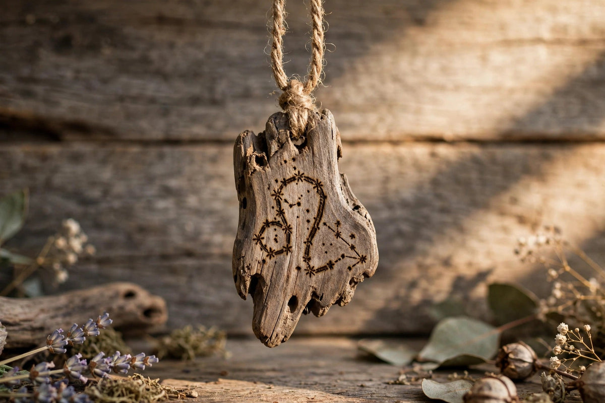 Zodiac Pendant - Doodle-Wood